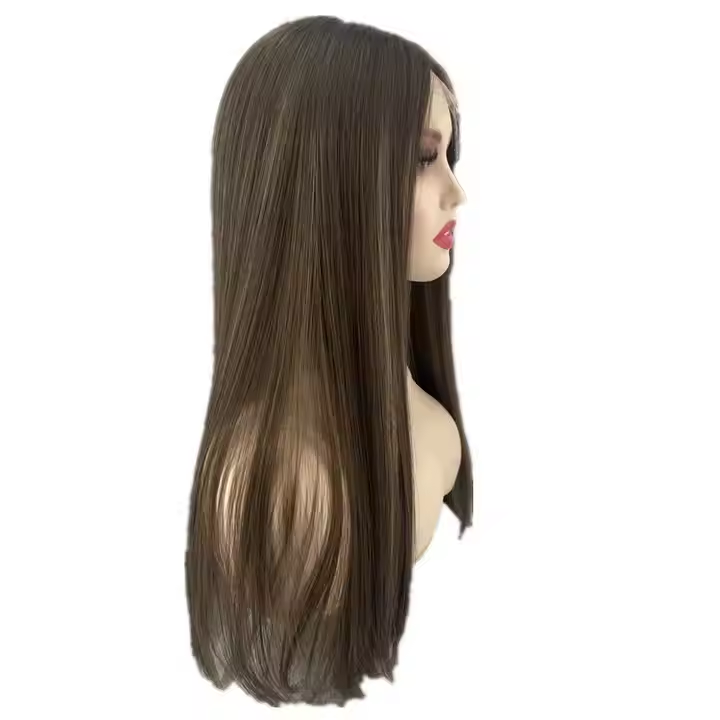High Quality Jewish Hair Wigs Large Cap Size Medium Lace