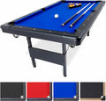 GoSports Portable Foldable Billiards Table (6ft / 7ft / 8ft) – Complete Billiards Set