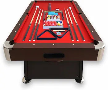 Professional Modern Pool Table – Available in 7ft/8ft. Complete Billiards Set