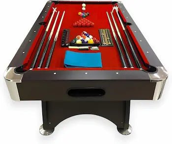 Professional Modern Pool Table – Available in 7ft/8ft. Complete Billiards Set